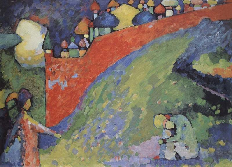 Wassily Kandinsky Balvegzet oil painting image